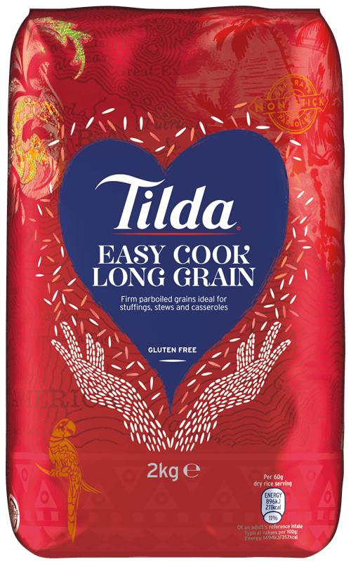 Tilda Easy Cook Long Grain Block 2kg