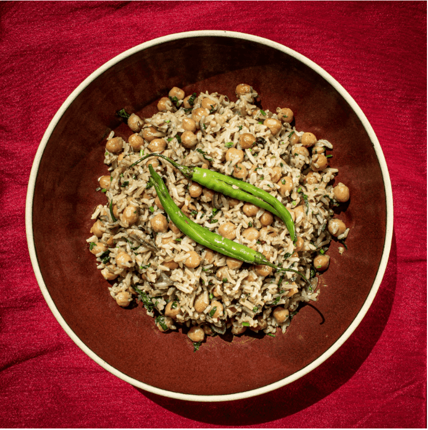 chickpea-pulao