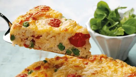 Leftover Omelette Bake