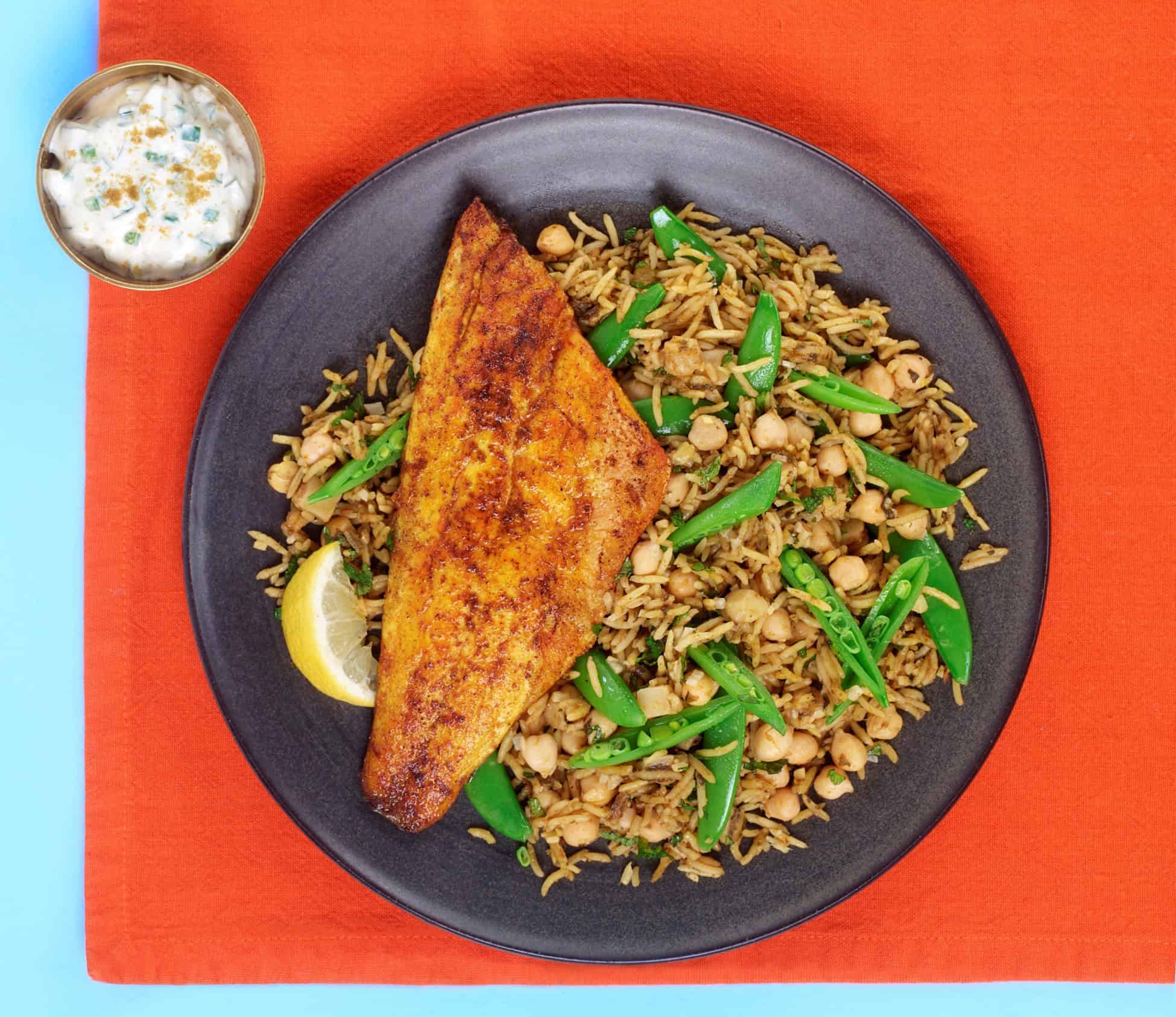 Saag Aloo rice sea bass retouched_Low