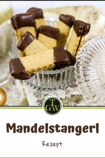 Mandelstangerl mit Schokocreme, österreichische Weihnachtskekse