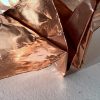 Toph's Origami - Copper Crane feet front close-up