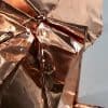 Toph's Origami - Copper Crane feet front close-up