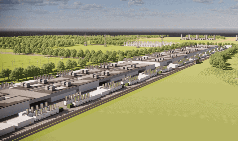 Wind energy farm with solar and energy infrastructure for sustainable power generation in the U.S.