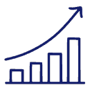 Renewable diesel increase in supply icon