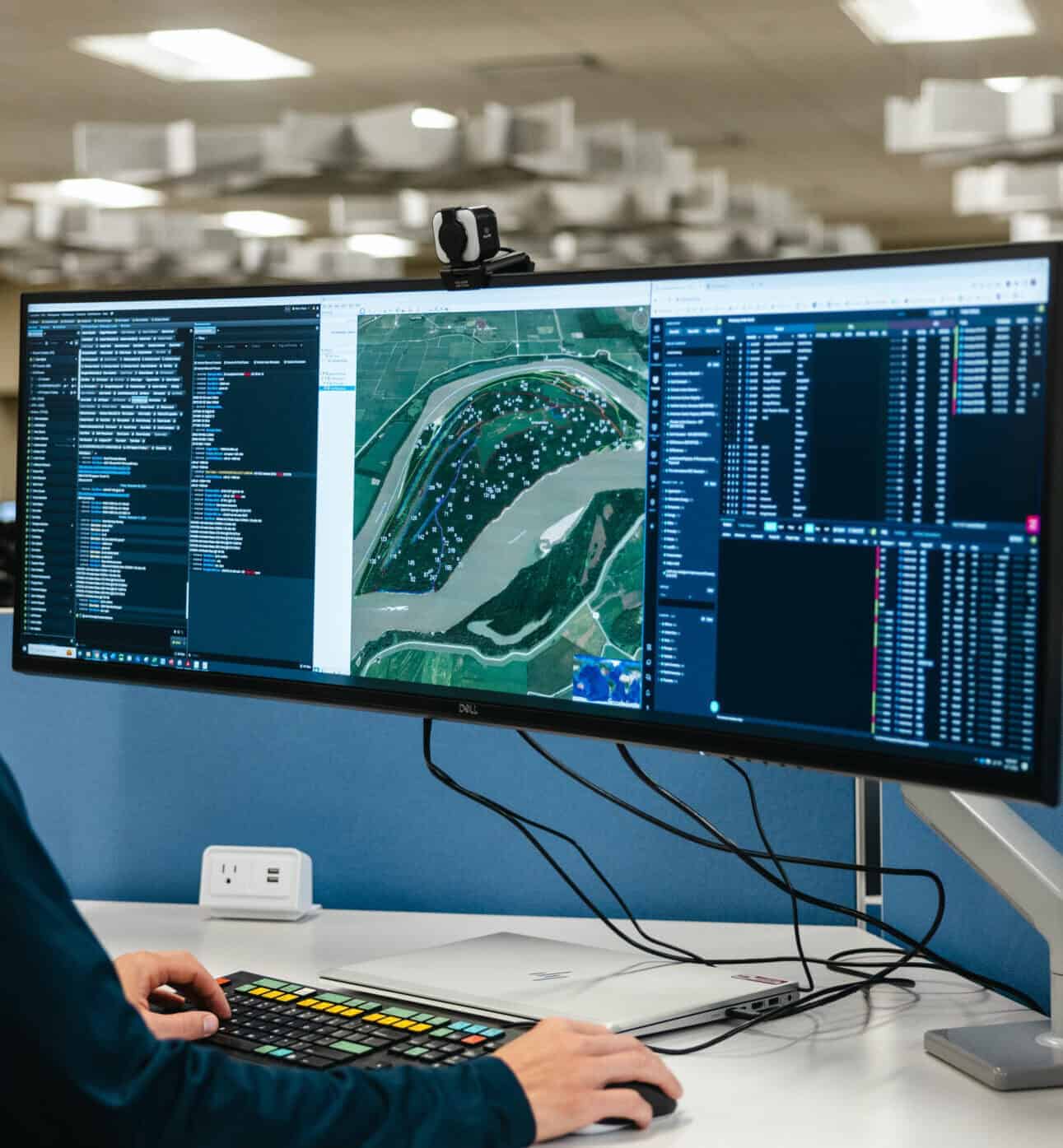 1. Advanced energy management and data analysis for U.S. energy infrastructure.