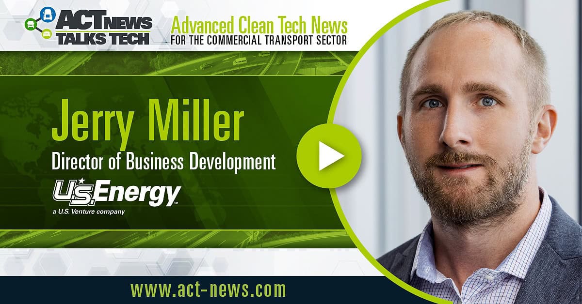 Expert in clean energy for the commercial transport sector, U.S. Energy discusses sustainable transportation solutions.