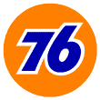 Logo showing U.S. Energy, a fuel jobber, provides the 76 retail fuel brand to convenience store (c-store) owners
