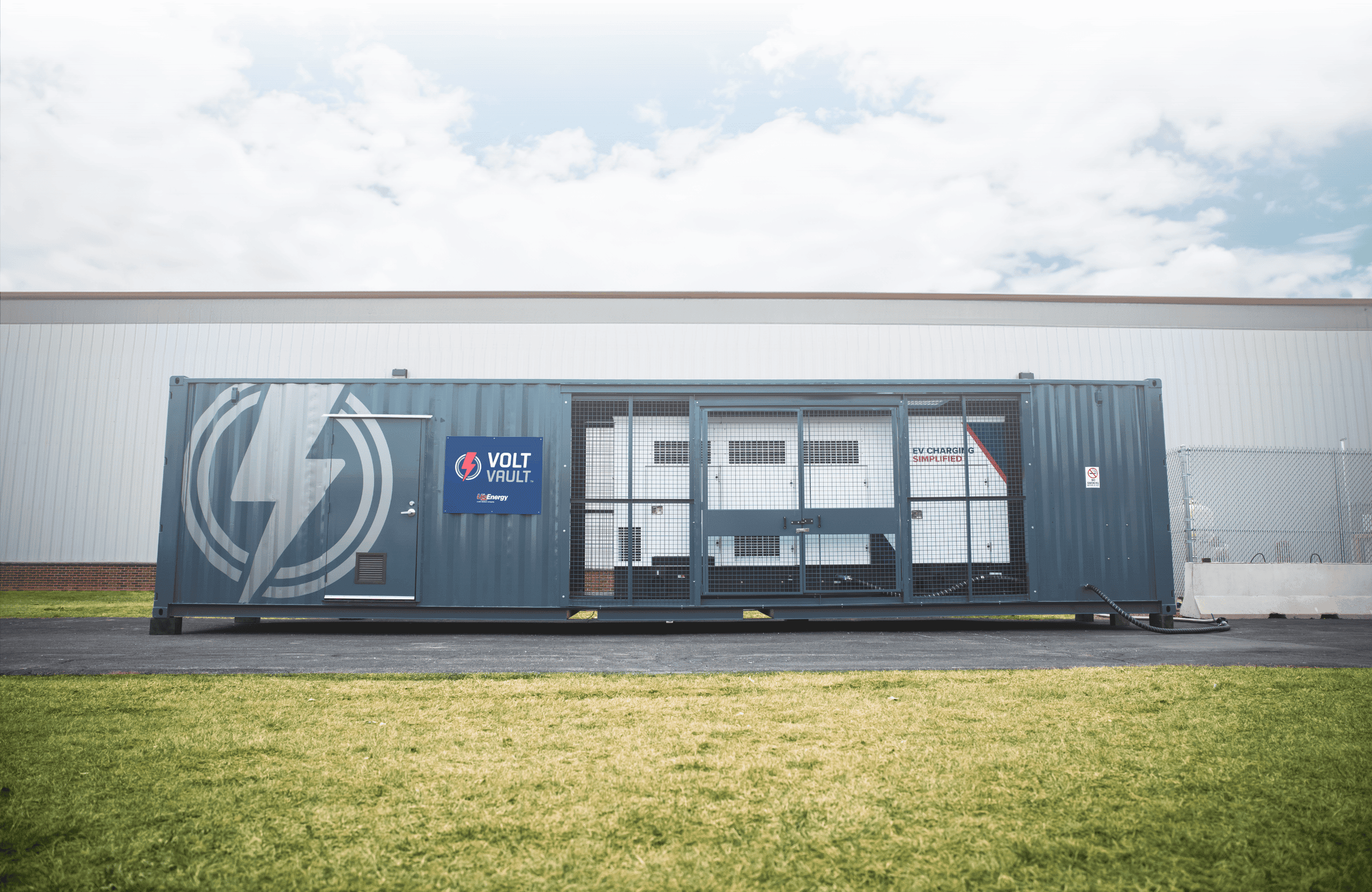 Advanced energy storage container for U.S. renewable energy grid solutions.