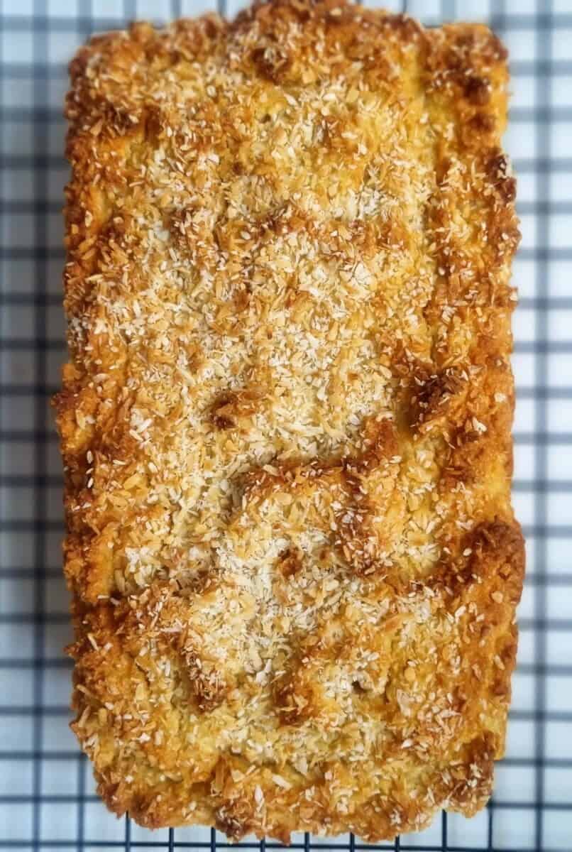slices of sugar free coconut cake