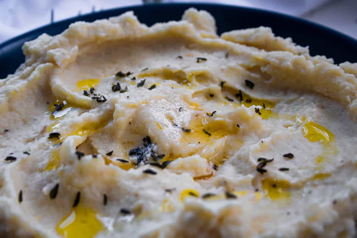 celeriac and parsnip mash