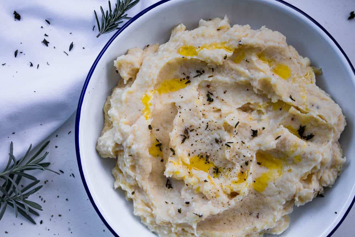 Creamy Celeriac and Parsnip Mash