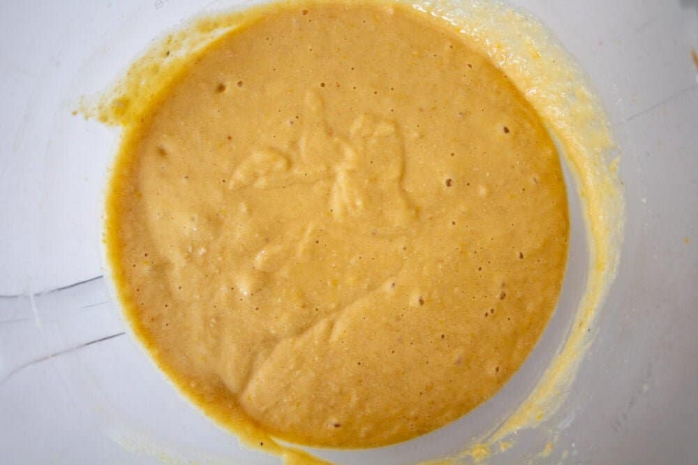 lemon drizzle cake batter