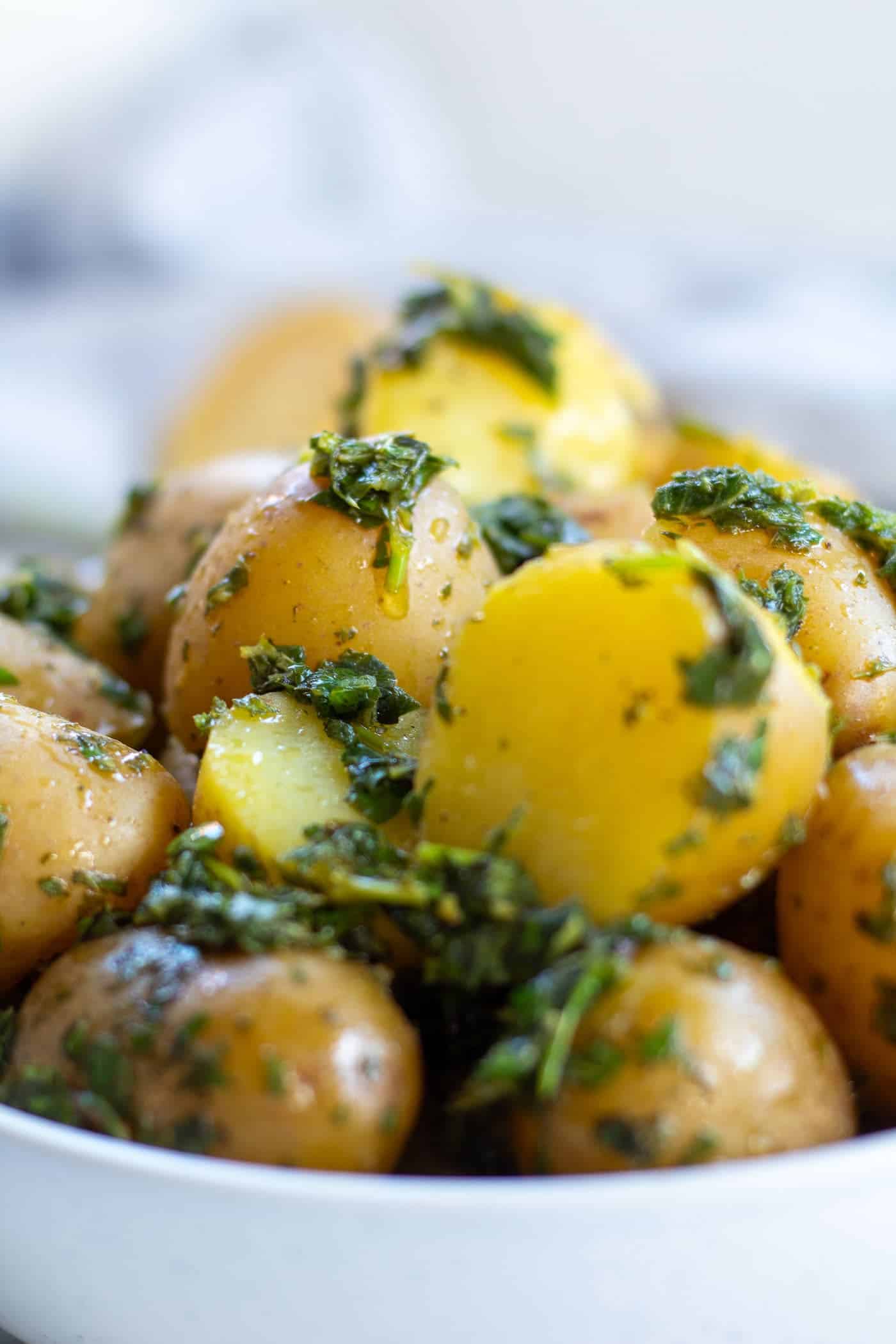 Best Lemon Herbed Potato Salad (No Mayo!)