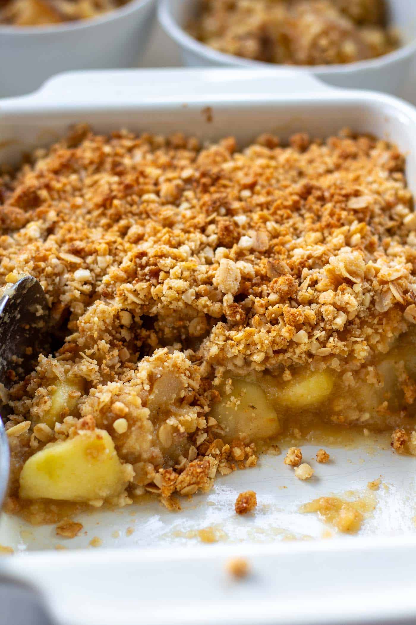 Blood Sugar Friendly Apple and Pear Crumble – Low Sugar Diabetic Dessert