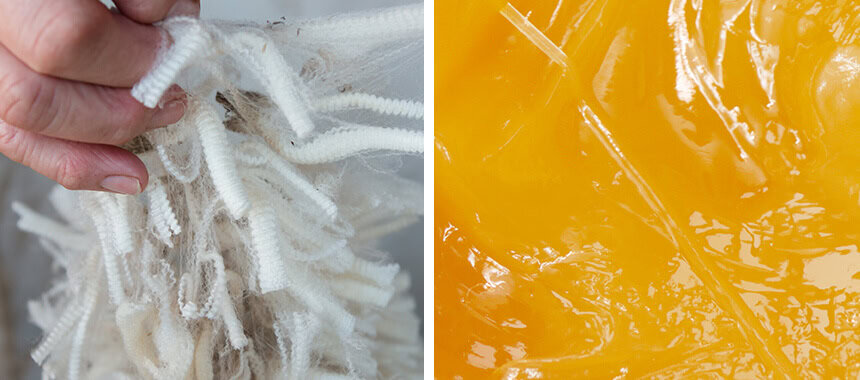 Merino Heilwolle Lanolin