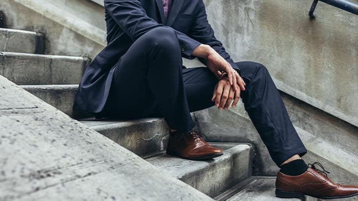 Business Socken aus Merino Wolle, Wundersocks für die Arbeit