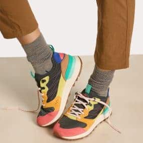 Man woman trekking socks hiking cycling mountainbike