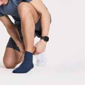 Laufsocken, Wandersocken, Sportsocken, Padel Tennis Socken aus Merinowolle