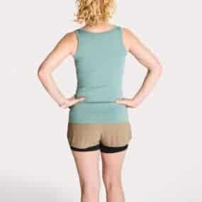 merino wool tank top, womens merino top, merino wool trail run shirt