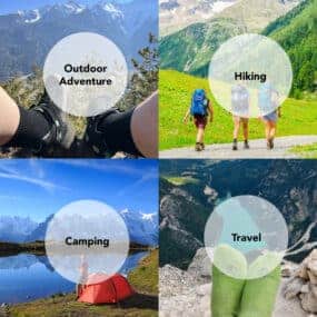 Merino Wool Socks for Hiking, Trekking, Camping, Travel. Everyday