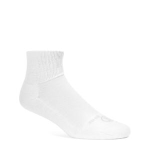 ankle socks hiking running everyday merino wool white 1