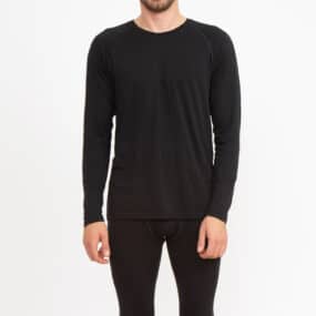 atar 9090 merino longsleeve merinowool shirt baselayer top black