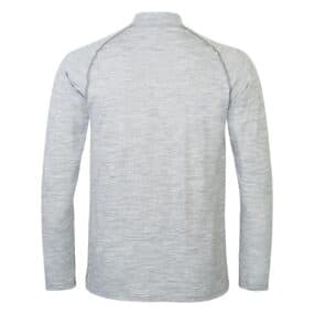 Mens Longsleeve Zip Up Shirt Merino Wool