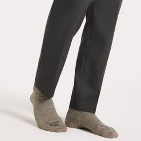 ultra thin merino business crew socks man woman without elastic
