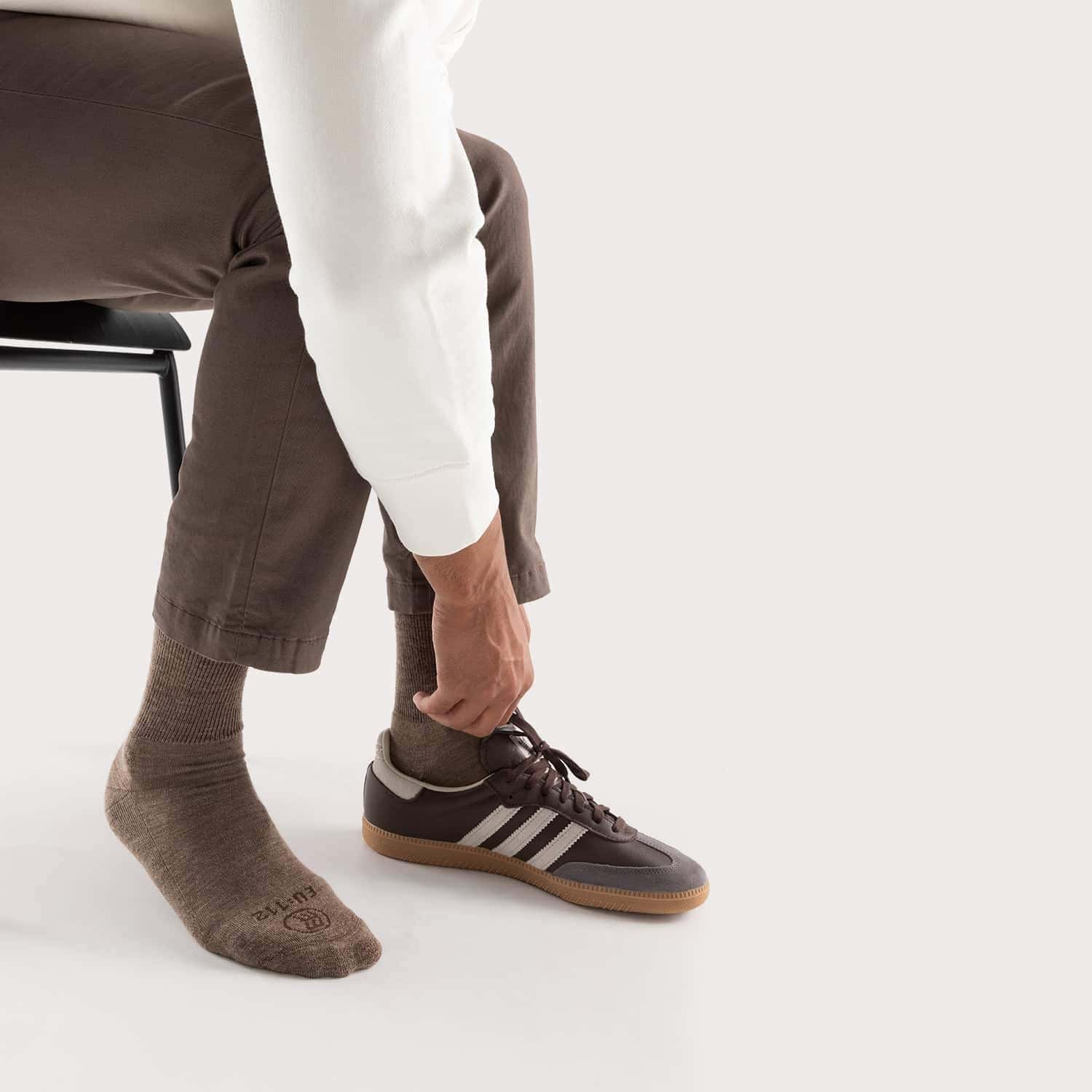 Casual Merino Crew Socks for Everyday - Alp