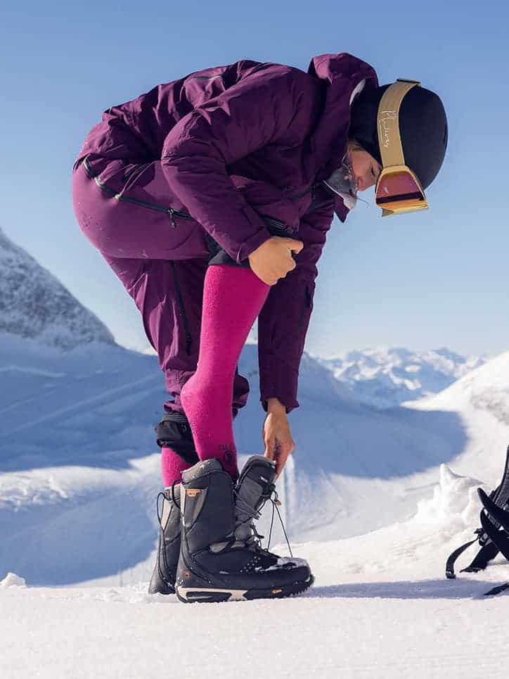 Merino Wool Ski Socks, Winter Socks to Prevent Blisters - Tour