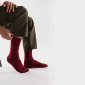 Merino Wool Hiking Socks Cushioned Men and Women