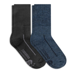 Wandersocken für Damen und Herren. 2-Pack. Merinowolle