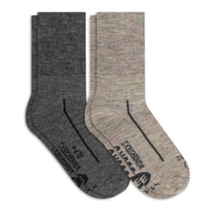 Wandersocken für Damen und Herren. 2-Pack. Merinowolle