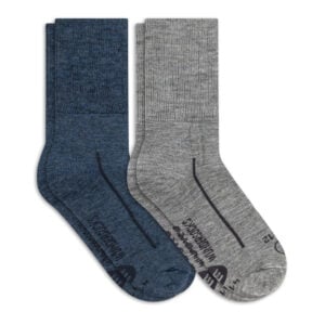 Wandersocken für Damen und Herren. 2-Pack. Merinowolle