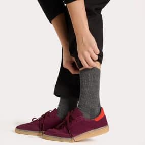 Everyday business Merino Wool socks no elastic black