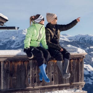 Skiing & Skitouring Socks Men and Women Merino Wool Padded