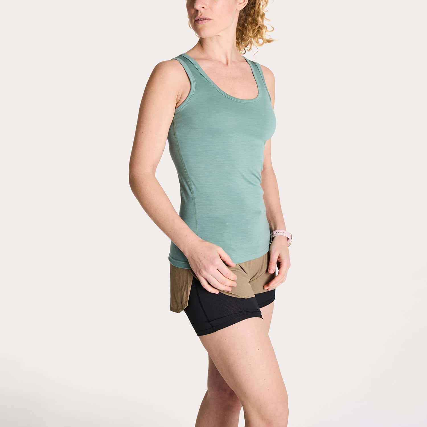 Women's Merino Wool Tank Top Baselayer - Bara