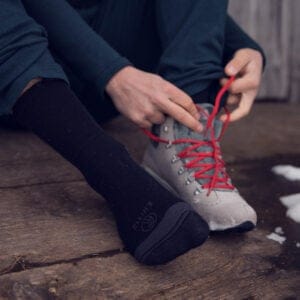 Work & Boot Socks Men Women Merino Wool Light Cushion