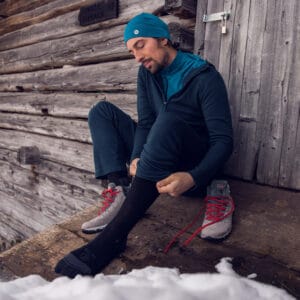 Work & Boot Socks Men Women Merino Wool Light Cushion