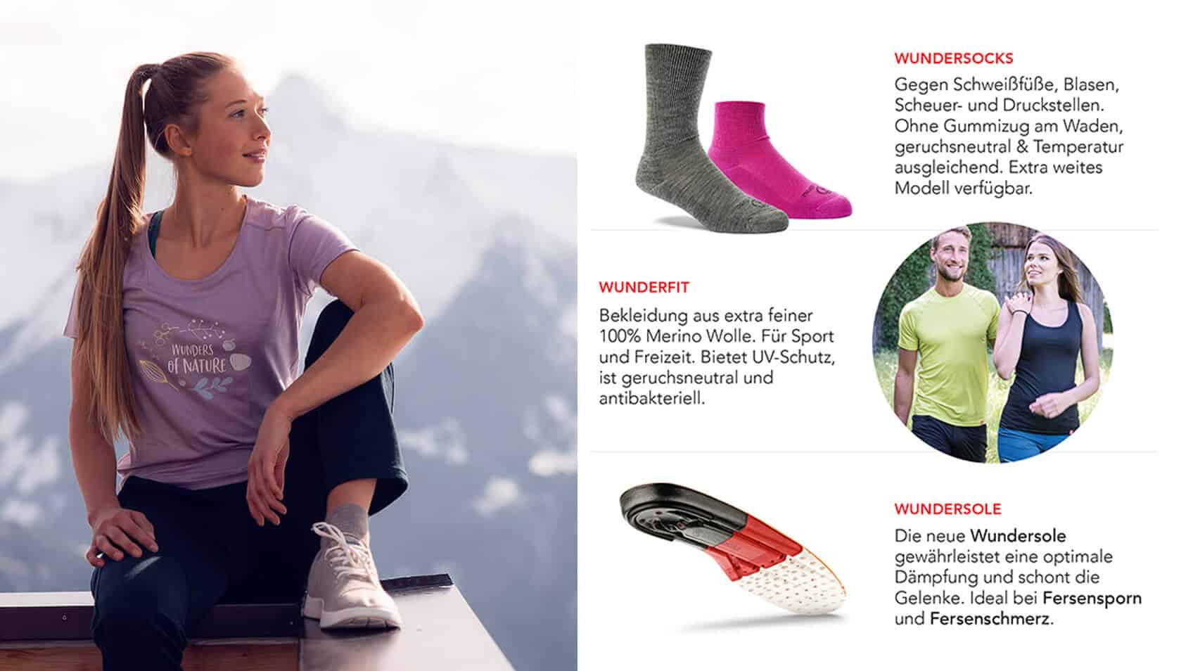 Socken aus Merinowolle