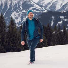 100% Merino Wool Hoodie Men