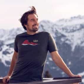 Merinowolle T-Shirt, Herren Merino Shirt, relaxed fit