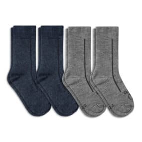 Kids Socks Cushioned Merino Wool Sports