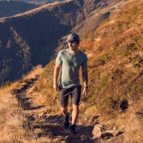 Herren Merino Mesh T-Shirt, Salbei-Grün, Mesh-funktion