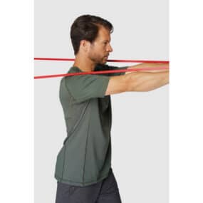 Herren Merino Mesh T-Shirt, Dunkelgrün, Mesh-funktion