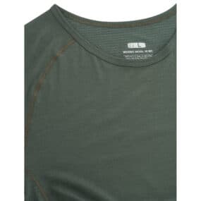100% Merino Wool Shirt. Mesh Fabric