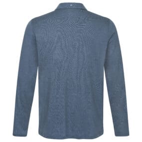 100% Merino Mens Longsleeve Polo Shirt