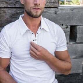 Mens Polo Shirt 100% Merino Wool