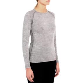Womens Long Sleeve Shirt Top 100% Merino Wool